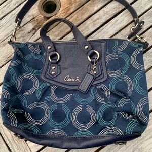 Coach Blue Purse